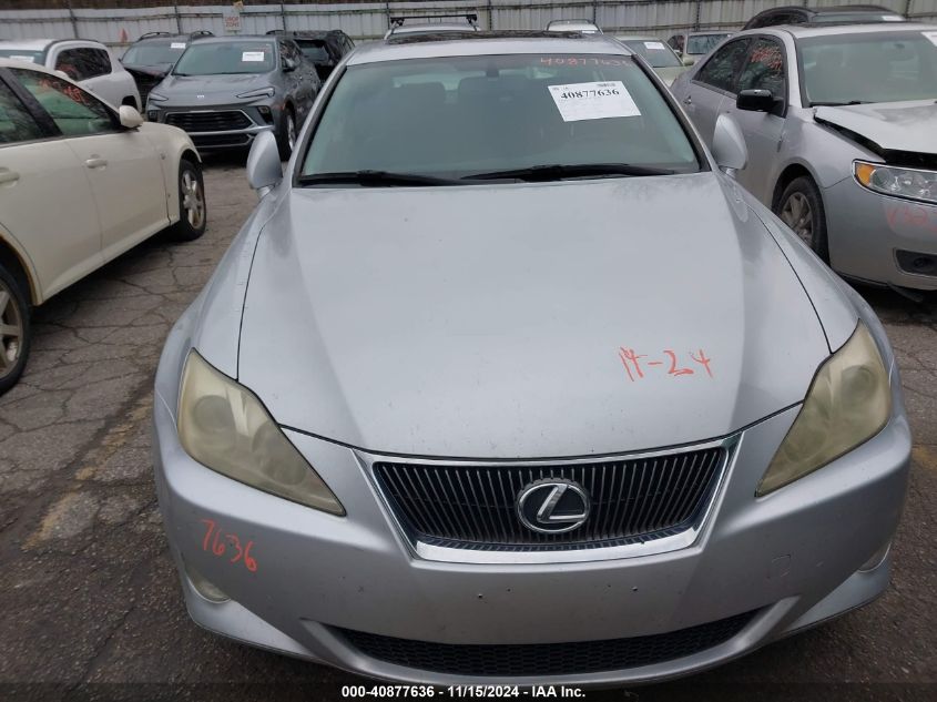 2008 Lexus Is 250 VIN: JTHCK262X85024525 Lot: 40877636