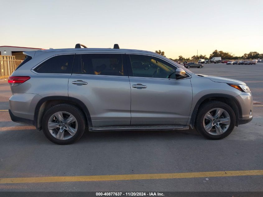 2019 TOYOTA HIGHLANDER LIMITED - 5TDYZRFH1KS311527