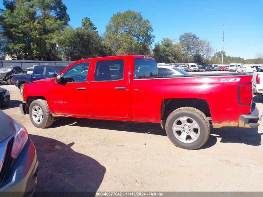 2014 Chevrolet Silverado 1500 2Lt VIN: 3GCUKREC7EG121579 Lot: 40877642