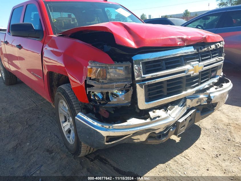 2014 Chevrolet Silverado 1500 2Lt VIN: 3GCUKREC7EG121579 Lot: 40877642