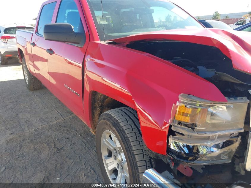 2014 Chevrolet Silverado 1500 2Lt VIN: 3GCUKREC7EG121579 Lot: 40877642