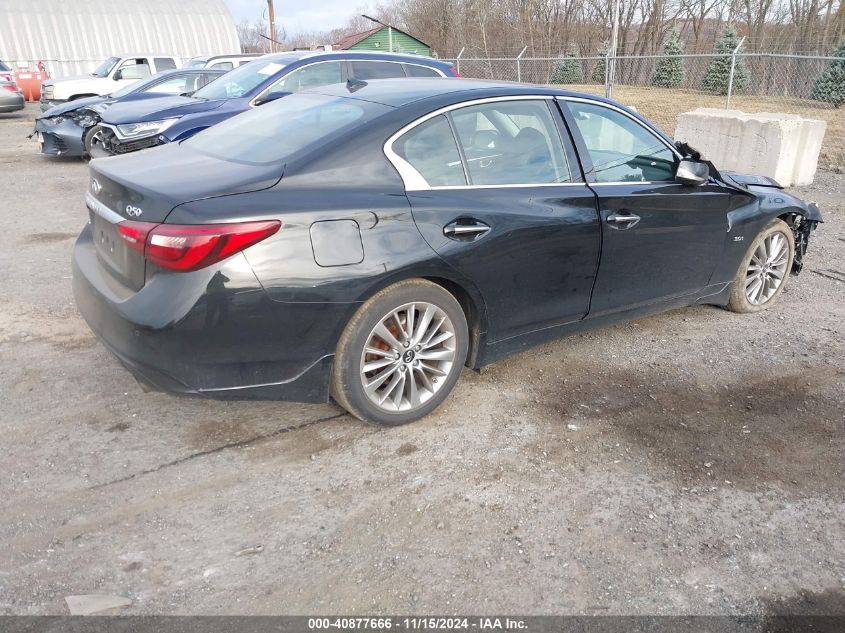 2018 Infiniti Q50 3.0T Luxe VIN: JN1EV7AR2JM444460 Lot: 40877666