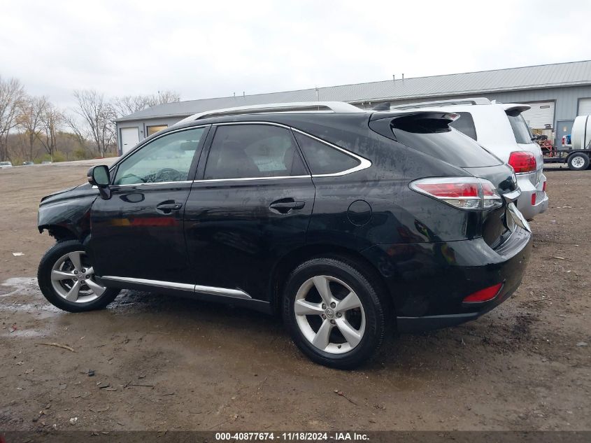 2014 Lexus Rx 350/Base/F Sport VIN: 2T2BK1BA8EC252005 Lot: 40877674