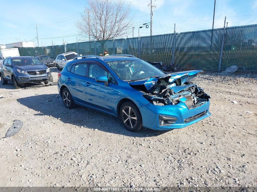 2019 Subaru Impreza 2.0I Premium VIN: 4S3GTAD64K3708649 Lot: 40877681