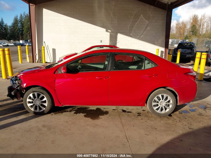 2015 Toyota Corolla Le VIN: 2T1BURHE4FC296544 Lot: 40877682