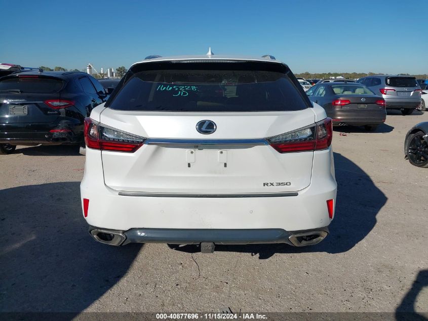 2018 Lexus Rx 350 VIN: JTJBZMCA1J2030444 Lot: 40877696