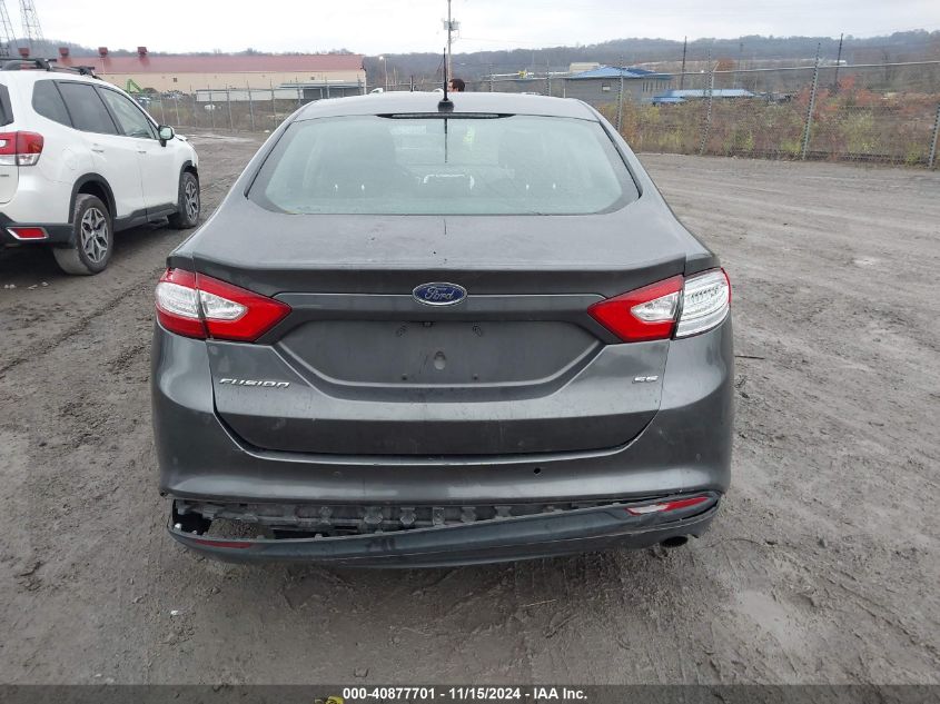 2016 Ford Fusion Se VIN: 3FA6P0H77GR373916 Lot: 40877701