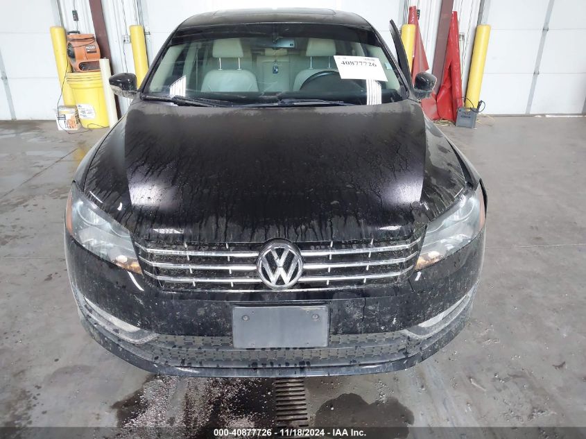 2014 Volkswagen Passat 2.0L Tdi Sel Premium VIN: 1VWCN7A35EC022370 Lot: 40877726