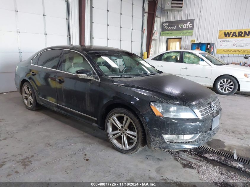 2014 Volkswagen Passat 2.0L Tdi Sel Premium VIN: 1VWCN7A35EC022370 Lot: 40877726