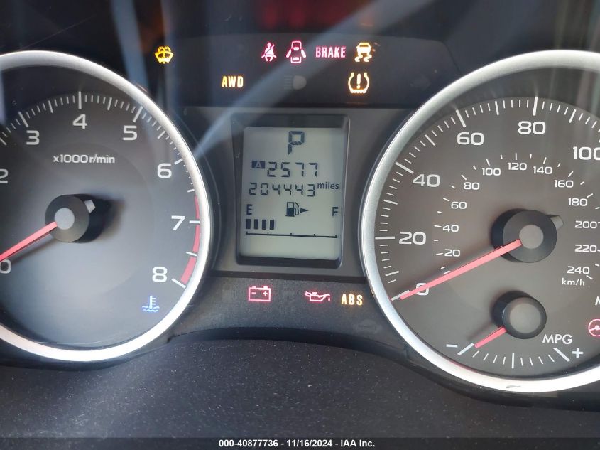 2013 SUBARU XV CROSSTREK 2.0I PREMIUM - JF2GPACC6D2891848