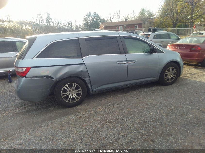 2012 Honda Odyssey Ex-L VIN: 5FNRL5H62CB087605 Lot: 40877747