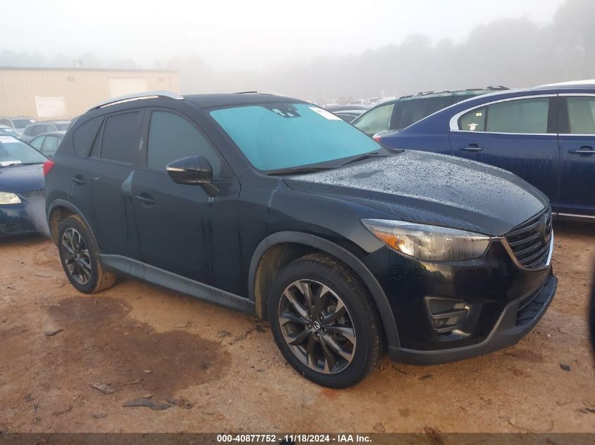 2016 Mazda Cx-5 Grand Touring VIN: JM3KE4DY6G0681154 Lot: 40877752