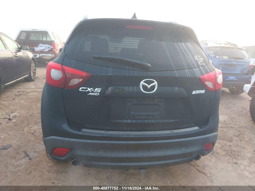 2016 Mazda Cx-5 Grand Touring VIN: JM3KE4DY6G0681154 Lot: 40877752