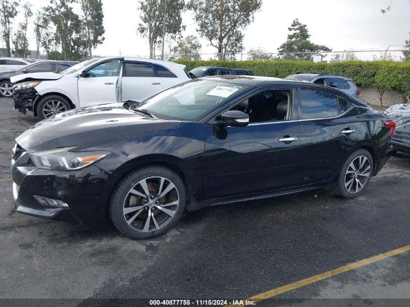 2017 Nissan Maxima 3.5 Sv VIN: 1N4AA6AP2HC444948 Lot: 40877755