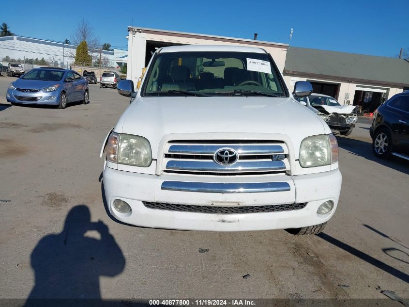 2005 Toyota Tundra Sr5 V8 VIN: 5TBDT44195S480619 Lot: 40877800