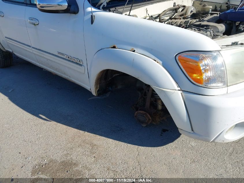 2005 Toyota Tundra Sr5 V8 VIN: 5TBDT44195S480619 Lot: 40877800