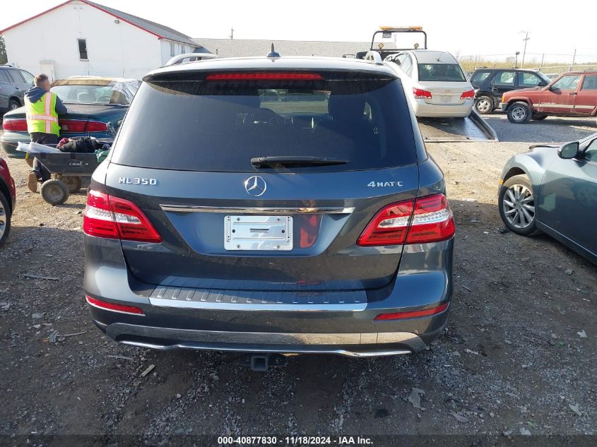 2015 Mercedes-Benz Ml 350 4Matic VIN: 4JGDA5HB6FA548665 Lot: 40877830