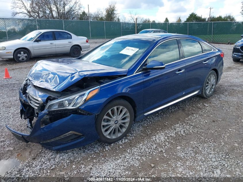 2015 Hyundai Sonata Limited VIN: 5NPE34AFXFH106832 Lot: 40877842