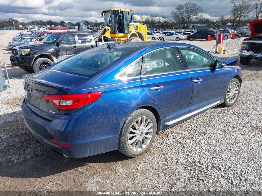 2015 Hyundai Sonata Limited VIN: 5NPE34AFXFH106832 Lot: 40877842