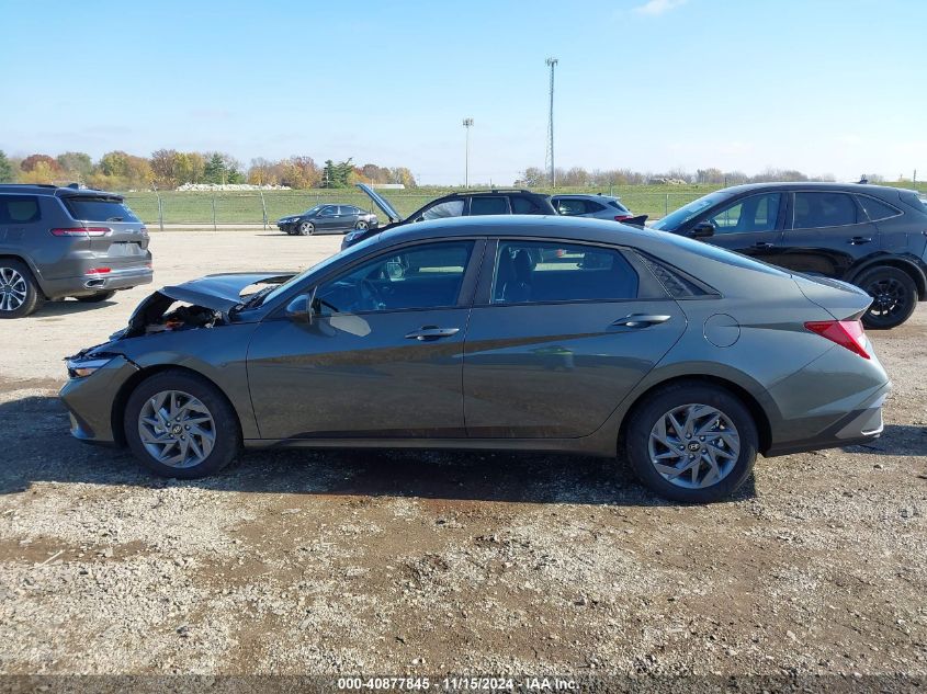 2024 Hyundai Elantra Hybrid Blue VIN: KMHLM4DJ4RU113981 Lot: 40877845