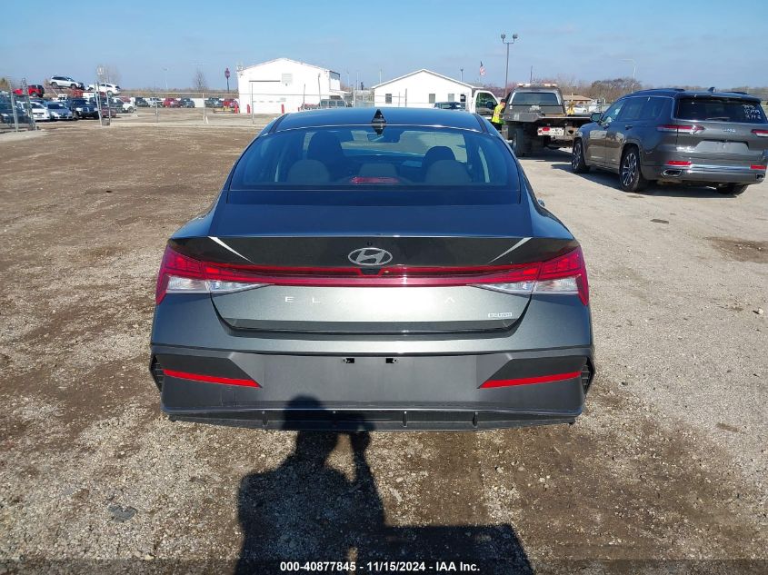 2024 Hyundai Elantra Hybrid Blue VIN: KMHLM4DJ4RU113981 Lot: 40877845