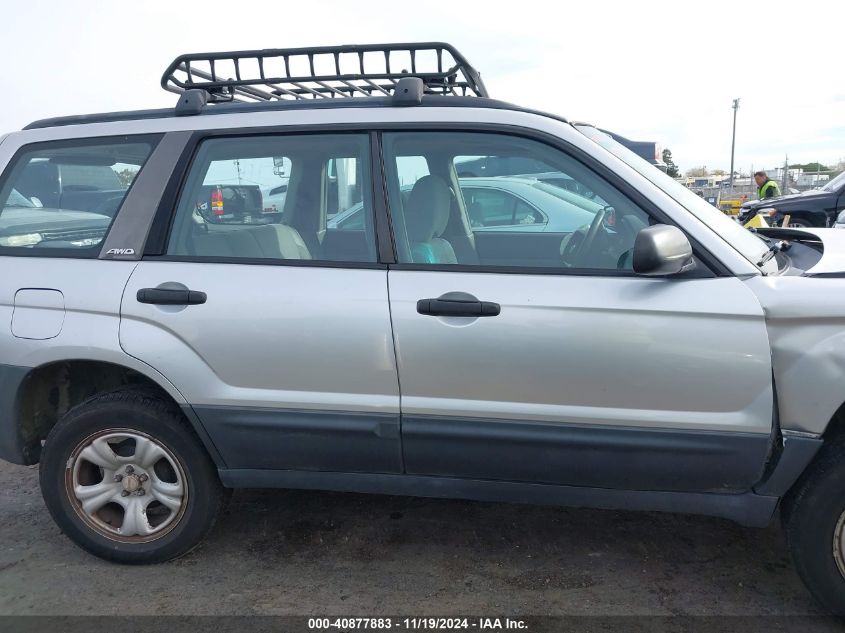 2003 Subaru Forester X VIN: JF1SG63603H753269 Lot: 40877883