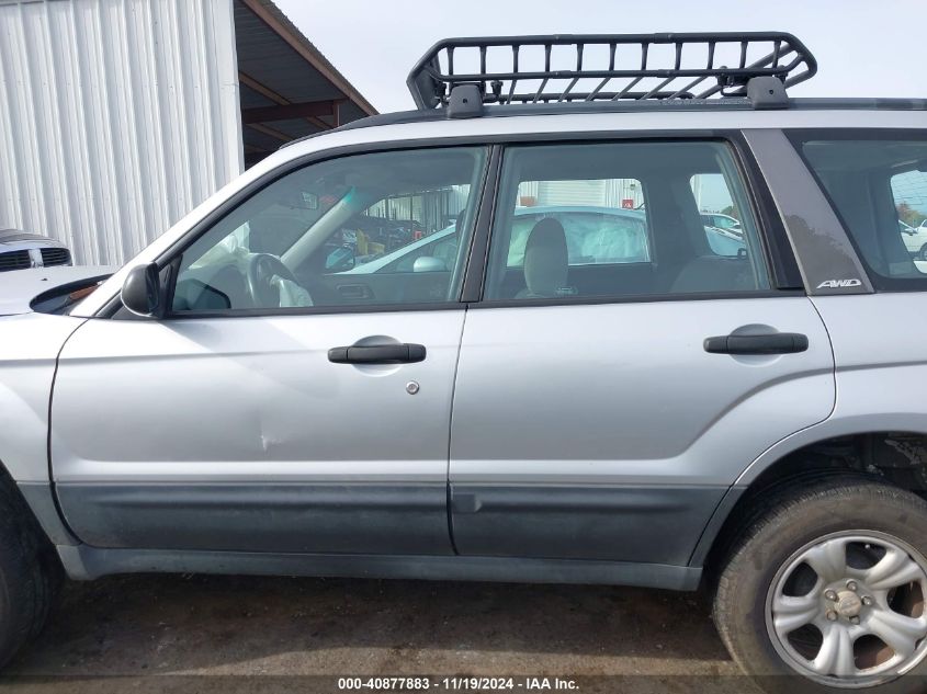 2003 Subaru Forester X VIN: JF1SG63603H753269 Lot: 40877883