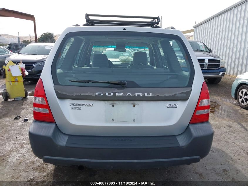 2003 Subaru Forester X VIN: JF1SG63603H753269 Lot: 40877883