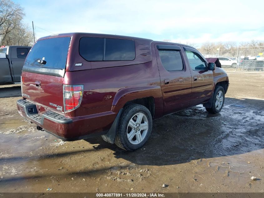 2013 Honda Ridgeline Rtl VIN: 5FPYK1F59DB008800 Lot: 40877891