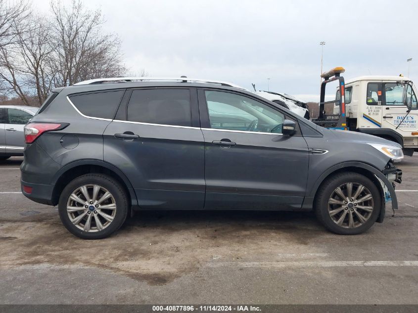 2017 FORD ESCAPE TITANIUM - 1FMCU9J94HUB95068