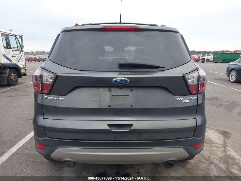 2017 FORD ESCAPE TITANIUM - 1FMCU9J94HUB95068