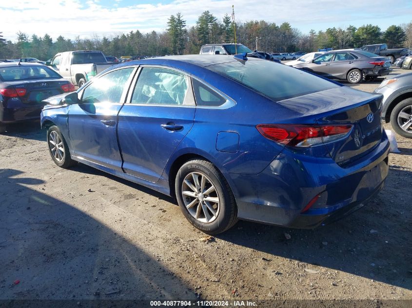 VIN 5NPE24AF7KH754366 2019 Hyundai Sonata, SE no.3