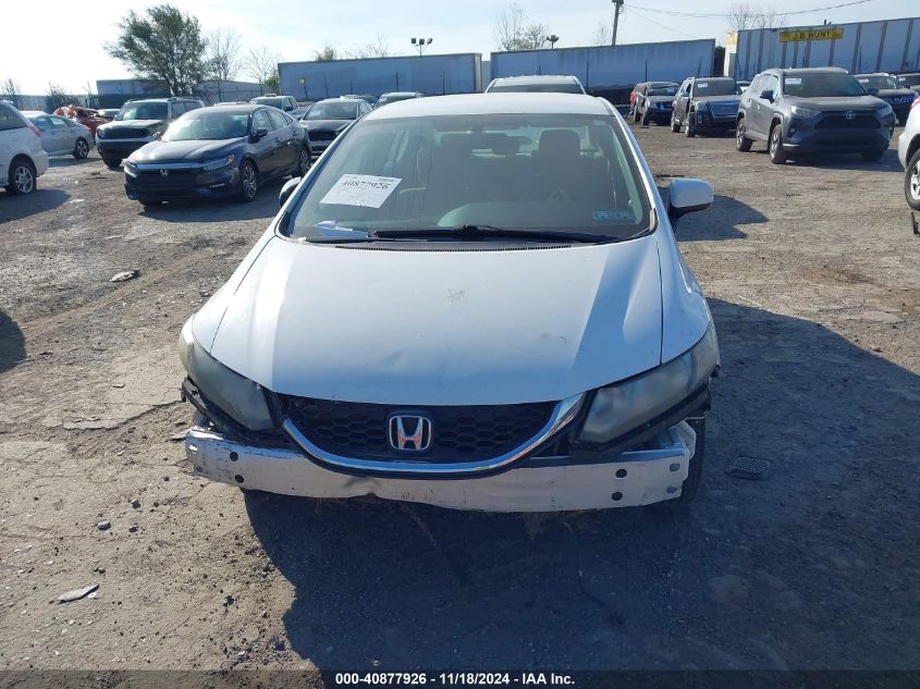 2015 Honda Civic Se VIN: 19XFB2F72FE258105 Lot: 40877926