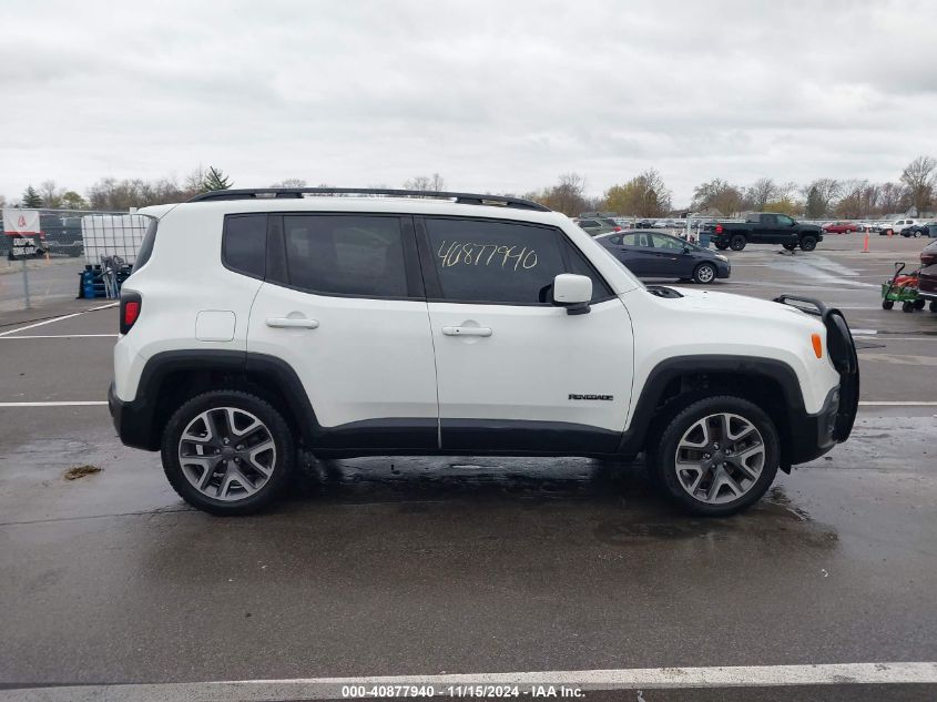 2017 Jeep Renegade Latitude 4X4 VIN: ZACCJBBB4HPG10882 Lot: 40877940