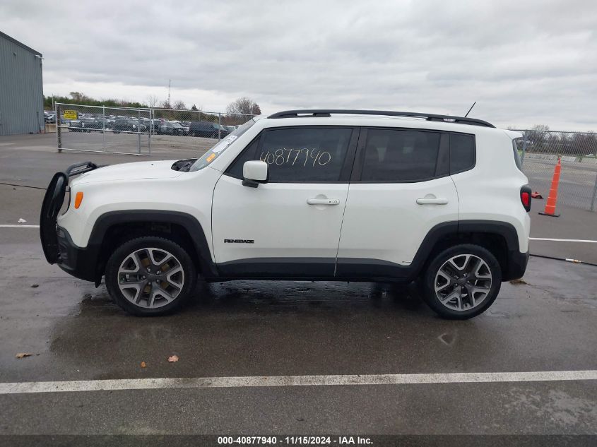 2017 Jeep Renegade Latitude 4X4 VIN: ZACCJBBB4HPG10882 Lot: 40877940