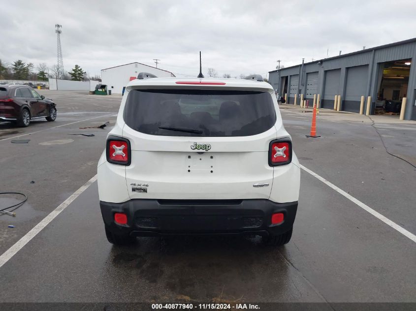 2017 Jeep Renegade Latitude 4X4 VIN: ZACCJBBB4HPG10882 Lot: 40877940