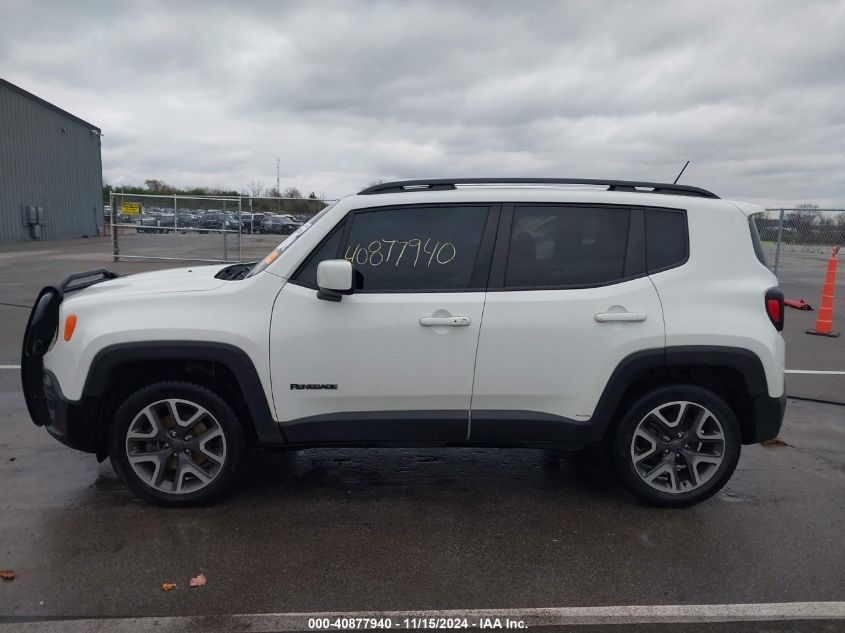 2017 Jeep Renegade Latitude 4X4 VIN: ZACCJBBB4HPG10882 Lot: 40877940