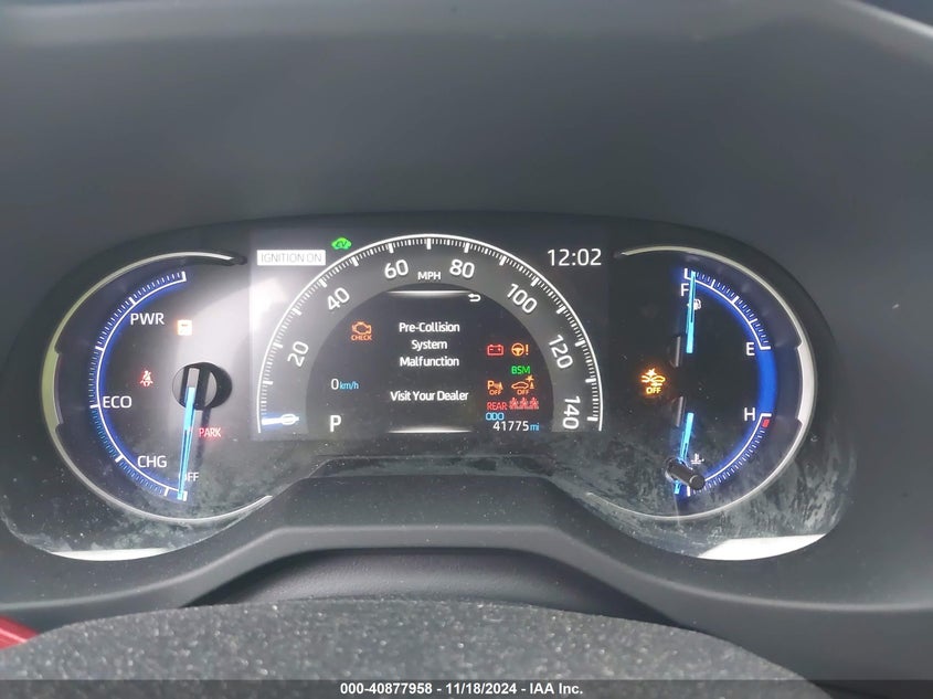 VIN JTMDWRFV6KD503812 2019 TOYOTA RAV4 HYBRID LIMITED
