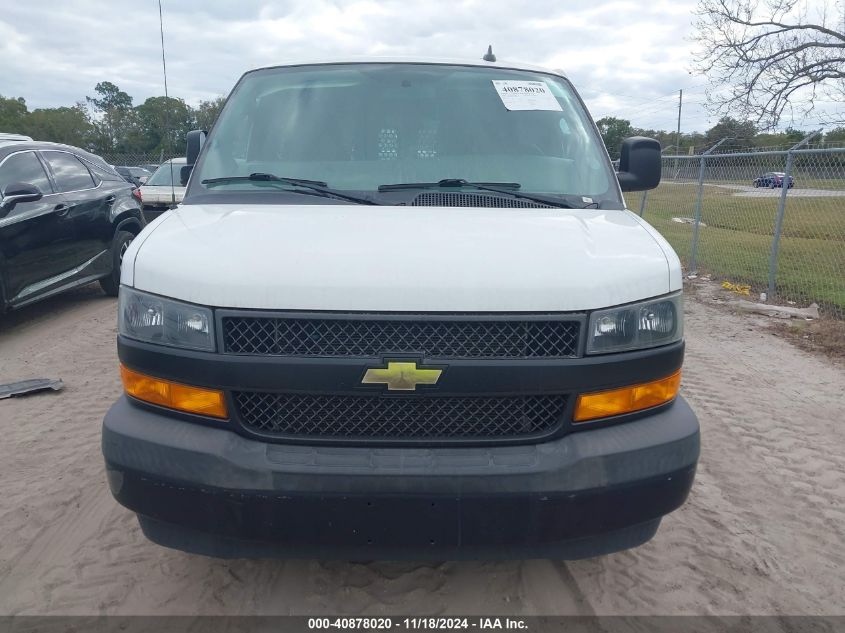 2020 Chevrolet Express Cargo Rwd 3500 Extended Wheelbase Wt VIN: 1GCZGHFP4L1184959 Lot: 40878020