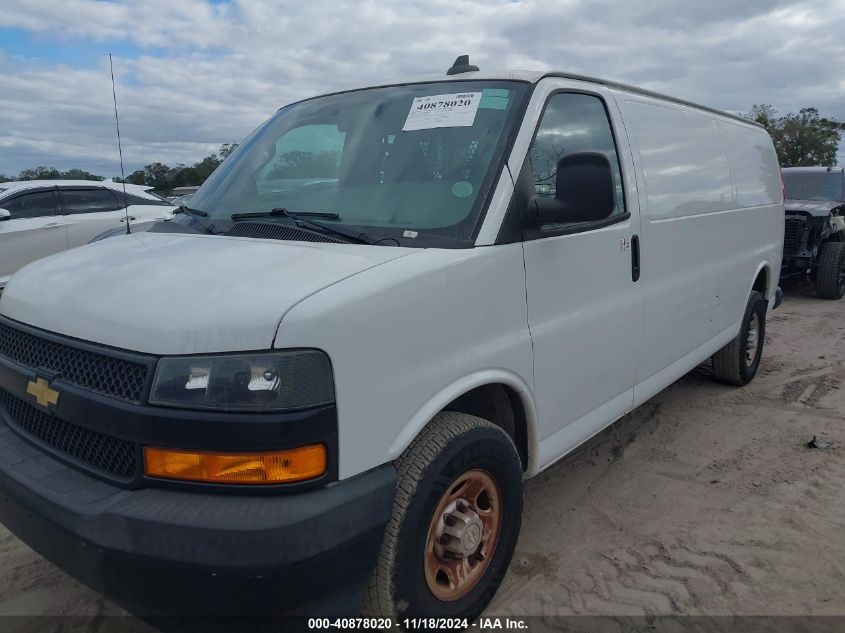 2020 Chevrolet Express Cargo Rwd 3500 Extended Wheelbase Wt VIN: 1GCZGHFP4L1184959 Lot: 40878020