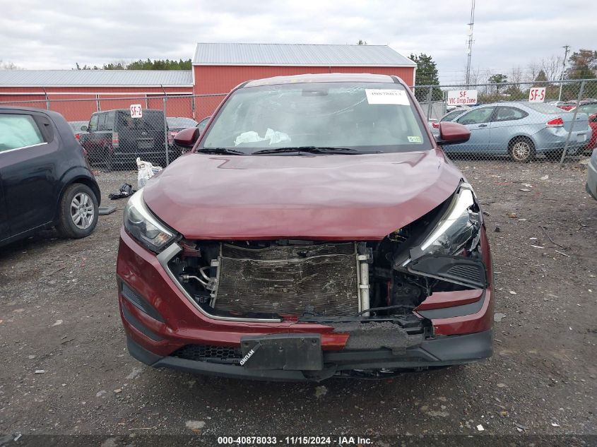 2017 Hyundai Tucson Se VIN: KM8J23A46HU289287 Lot: 40878033