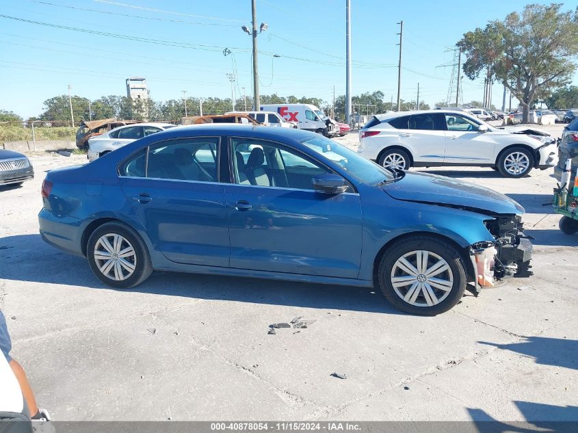 2017 Volkswagen Jetta 1.4T S VIN: 3VW2B7AJ7HM394931 Lot: 40878054