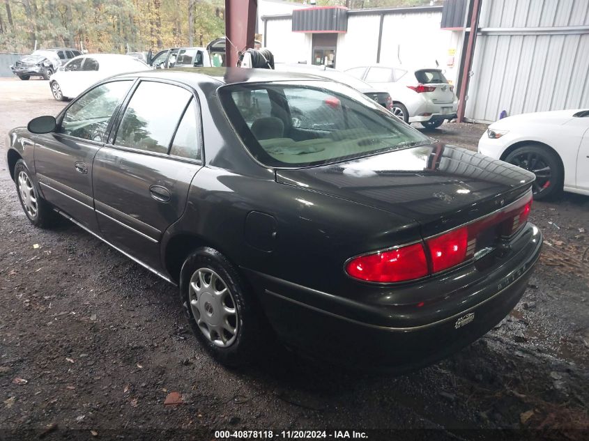 2002 Buick Century Custom VIN: 2G4WS52J821274010 Lot: 40878118