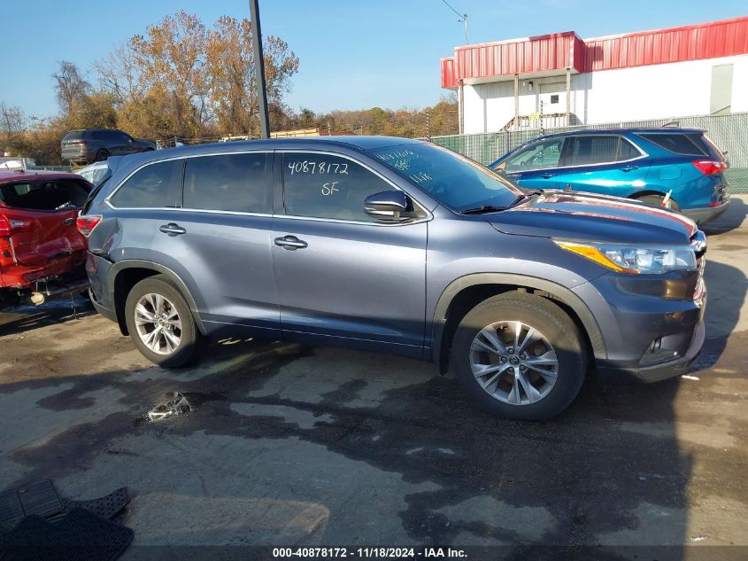 2016 Toyota Highlander Le Plus V6 VIN: 5TDBKRFH3GS256239 Lot: 40878172