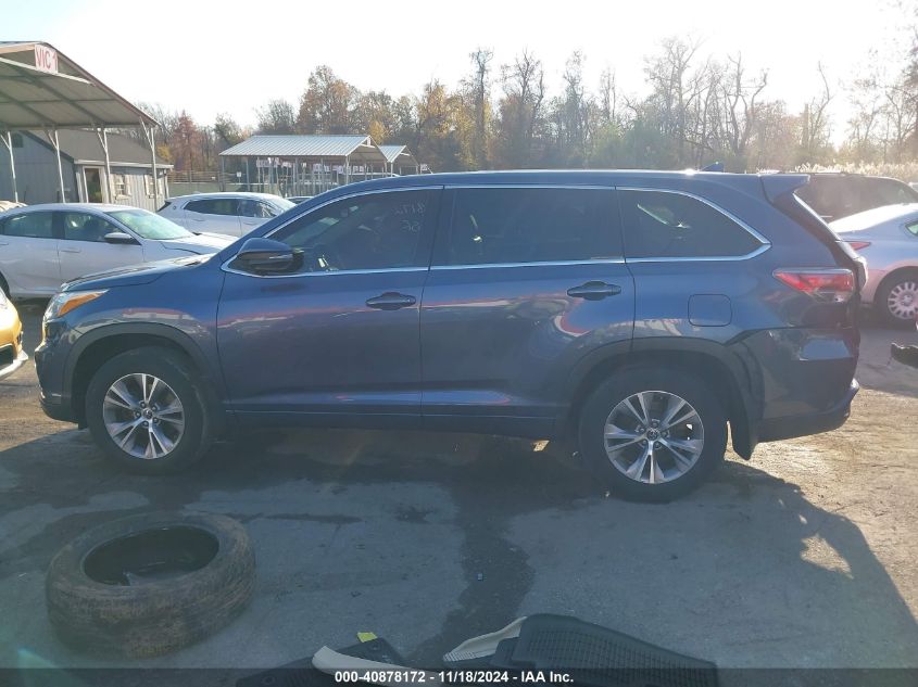 2016 Toyota Highlander Le Plus V6 VIN: 5TDBKRFH3GS256239 Lot: 40878172