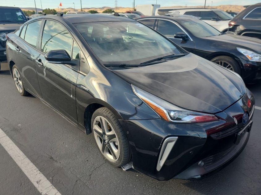 2022 Toyota Prius Night Shade/L/Le/Xle/Limited VIN: JTDKAMFU6N3160882 Lot: 40878182