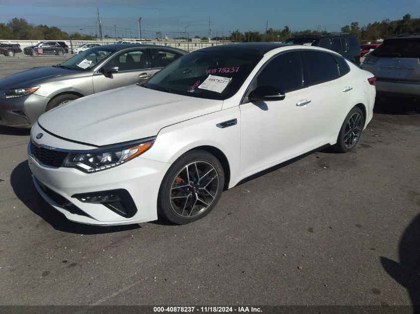 2020 Kia Optima Sx VIN: 5XXGW4L20LG447965 Lot: 40878237