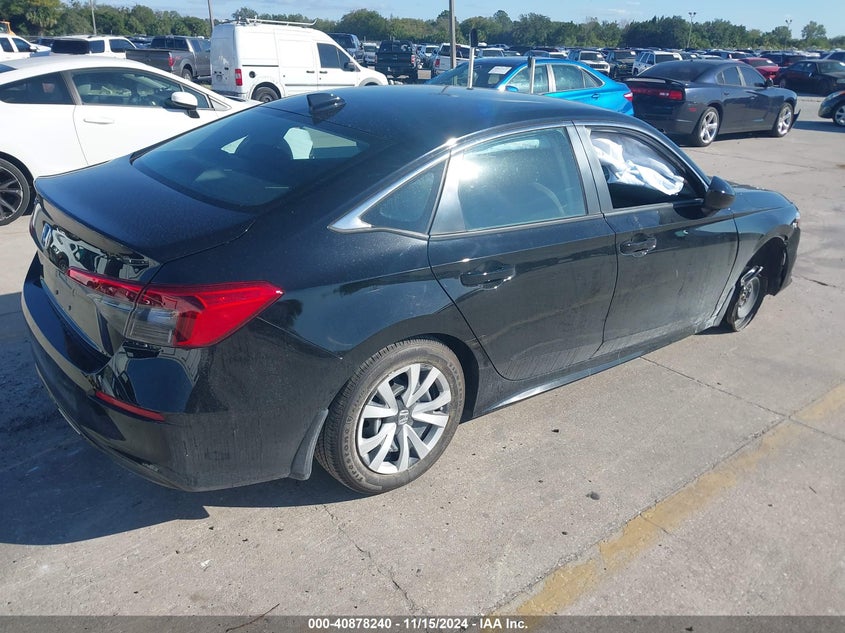 2022 HONDA CIVIC(VIN: 2HGFE2F27NH520135