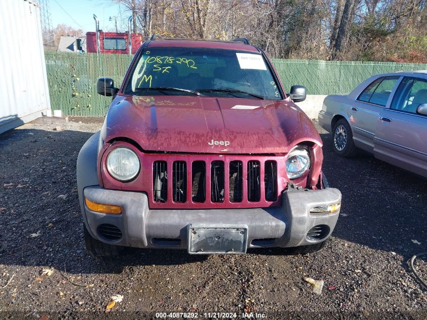 2002 Jeep Liberty Sport VIN: 1J4GL48K12W325933 Lot: 40878292