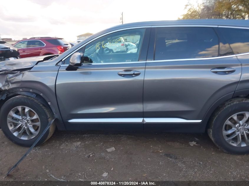 2019 Hyundai Santa Fe Sel VIN: 5NMS33AD9KH002643 Lot: 40878324